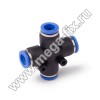 Фитинг пластиковый X-образный RZA 10 mega-fix